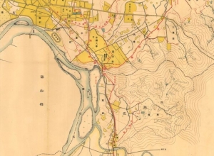 瑠公圳1907年後的圳道